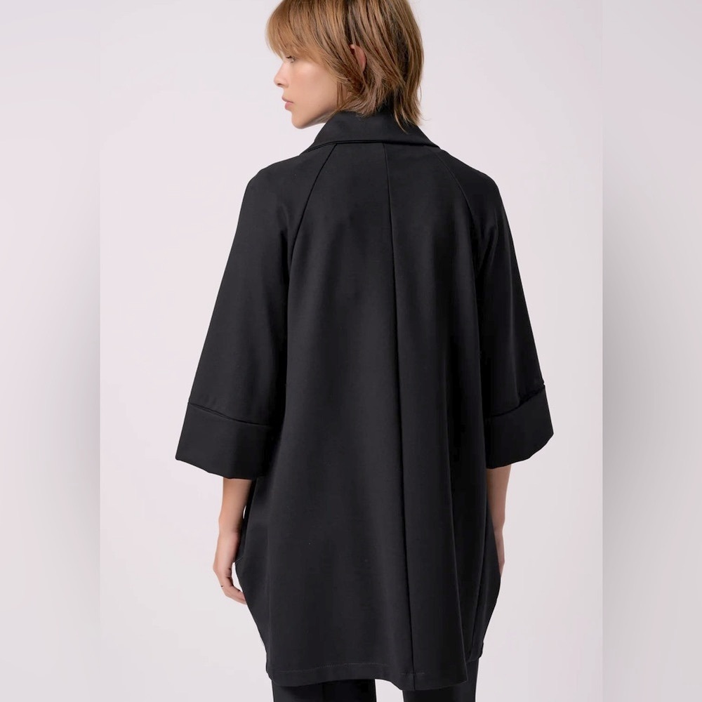 Joseph Ribkoff Structured High Collar Coat - Picture 13 of 13
